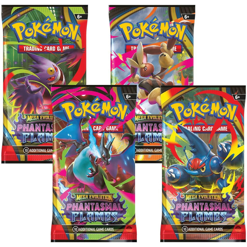 Image for Phantasmal Flames Booster Pack Art Bundle [Set of 4] - Pokemon