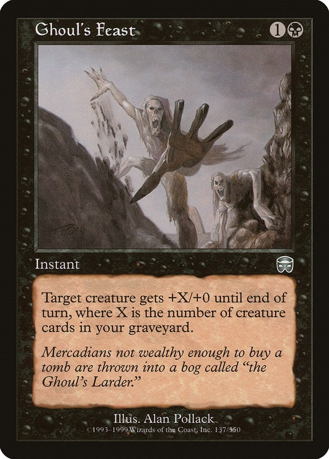 Image for Ghoul's Feast (137) - Magic: The Gathering