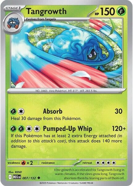 Image for Tangrowth (007/132) (MEG) - Pokemon