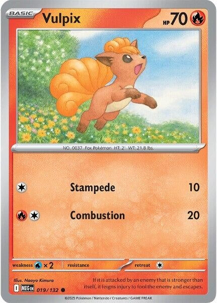 Image for Vulpix (019/132) (MEG) - Pokemon