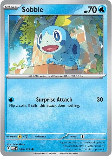 Image for Sobble (039/132) (MEG) - Pokemon