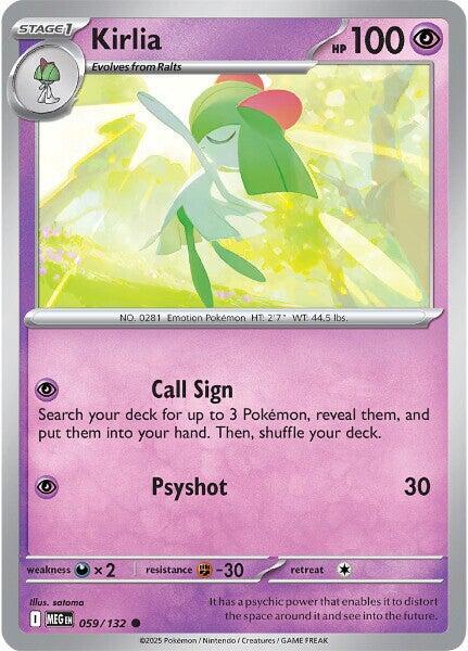 Image for Kirlia (059/132) (MEG) - Pokemon