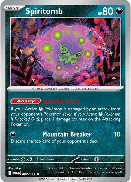 Image for Spiritomb (087/132) (MEG) - Pokemon