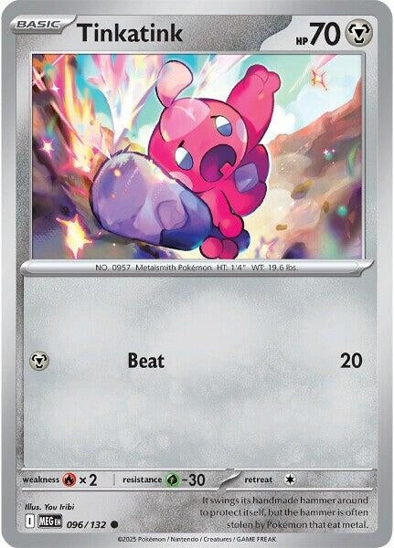 Image for Tinkatink (096/132) (MEG) - Pokemon