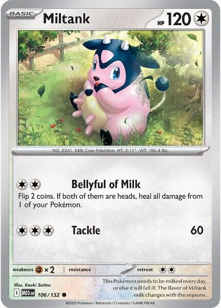 Image for Miltank (106/132) (MEG) - Pokemon