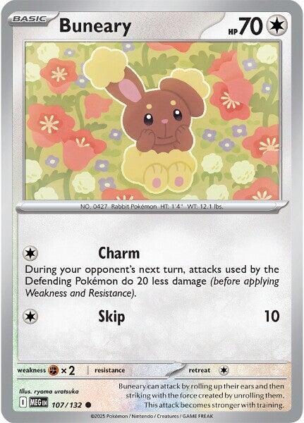 Image for Buneary (107/132) (MEG) - Pokemon