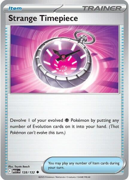 Image for Strange Timepiece (128/132) (MEG) - Pokemon