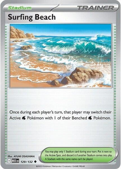 Surfing Beach (129/132) (MEG)