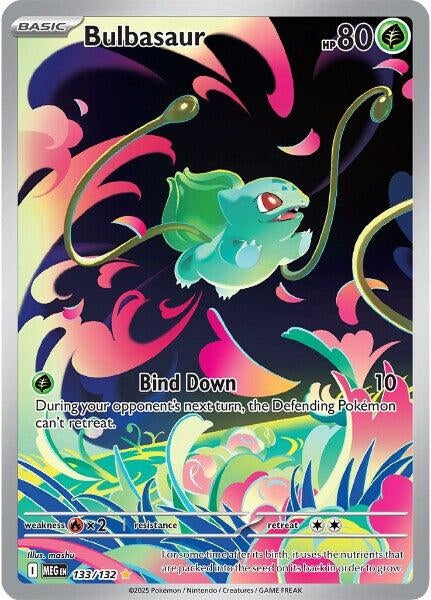 Image for Bulbasaur (133/132) (MEG) - Pokemon
