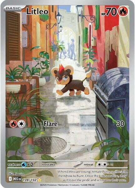 Image for Litleo (139/132) (MEG) - Pokemon