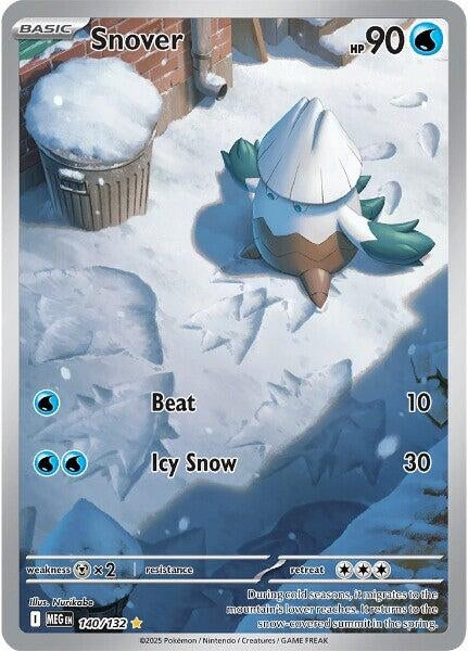 Image for Snover (140/132) (MEG) - Pokemon