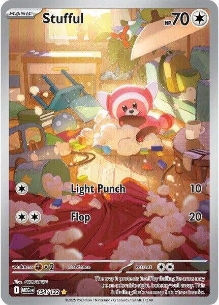 Image for Stufful (154/132) (MEG) - Pokemon