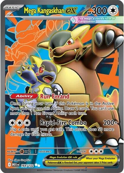 Image for Mega Kangaskhan ex (164/132) (MEG) - Pokemon
