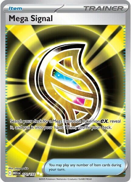 Image for Mega Signal (171/132) (MEG) - Pokemon