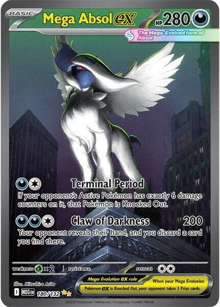 Image for Mega Absol ex (180/132) (MEG) - Pokemon