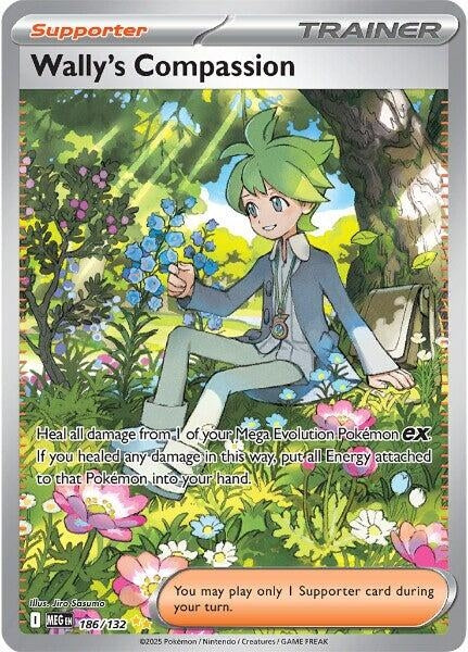 Image for Wally's Compassion (186/132) (MEG) - Pokemon