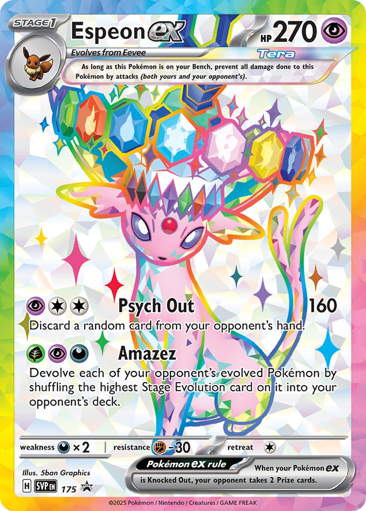 Image for Espeon ex - 175 (175) (SVP) - Pokemon