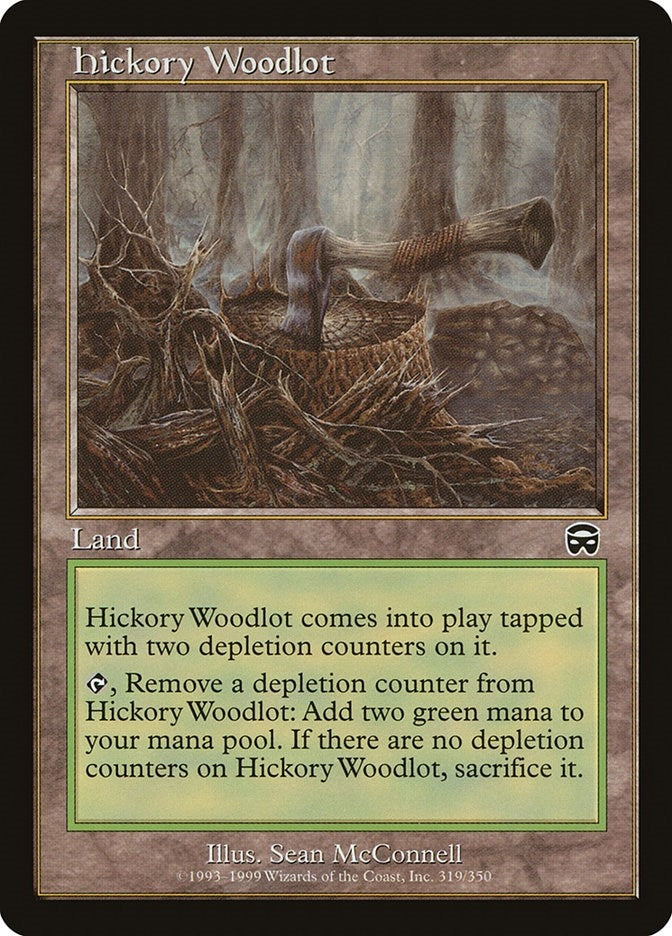 Image for Hickory Woodlot (319) - Magic: The Gathering
