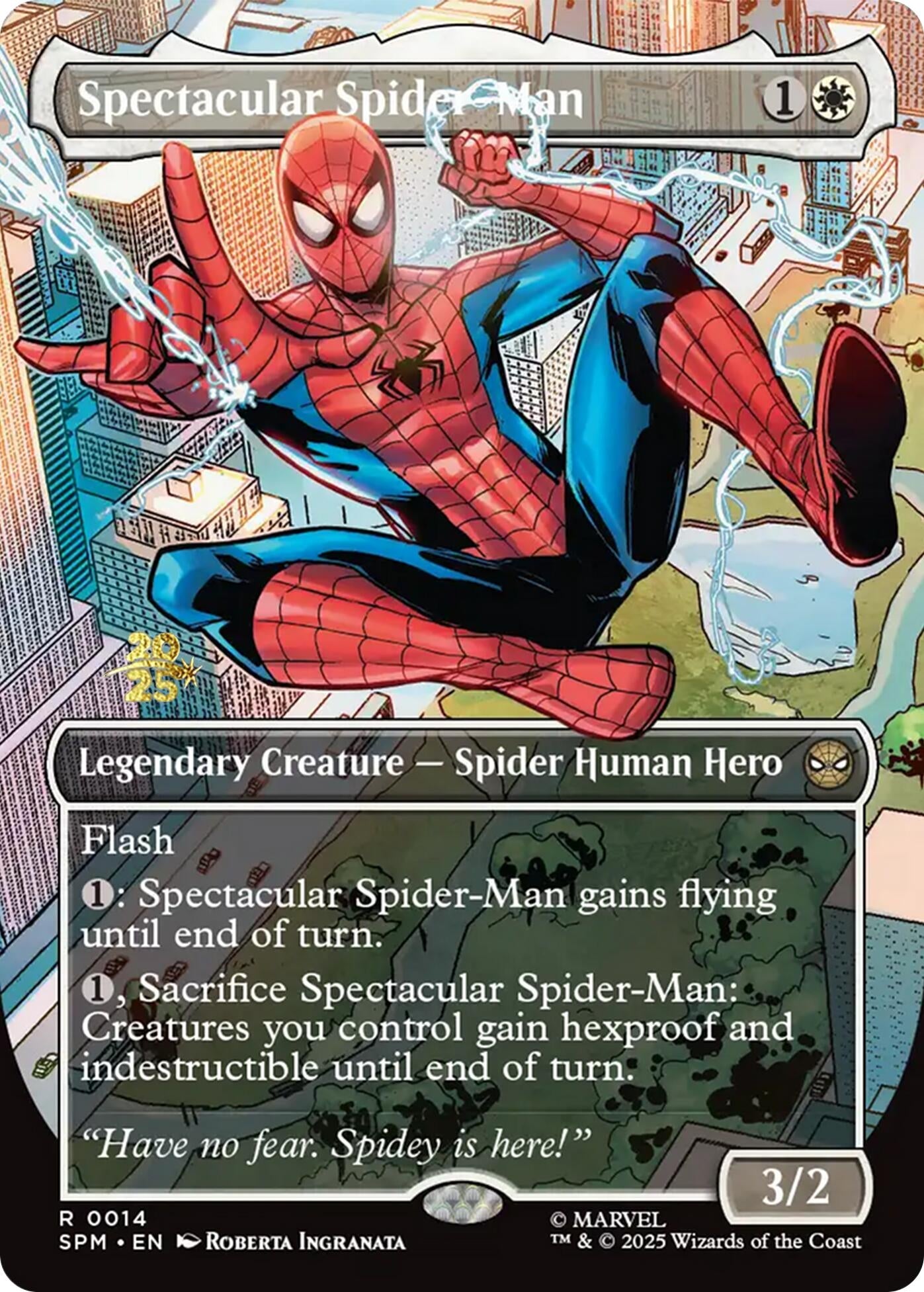 Image for Spectacular Spider-Man (Borderless) (14) - Magic: The Gathering
