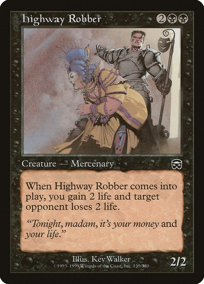 Image for Highway Robber (139) - Magic: The Gathering
