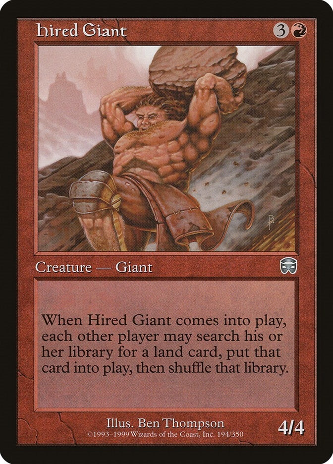 Image for Hired Giant (194) - Magic: The Gathering