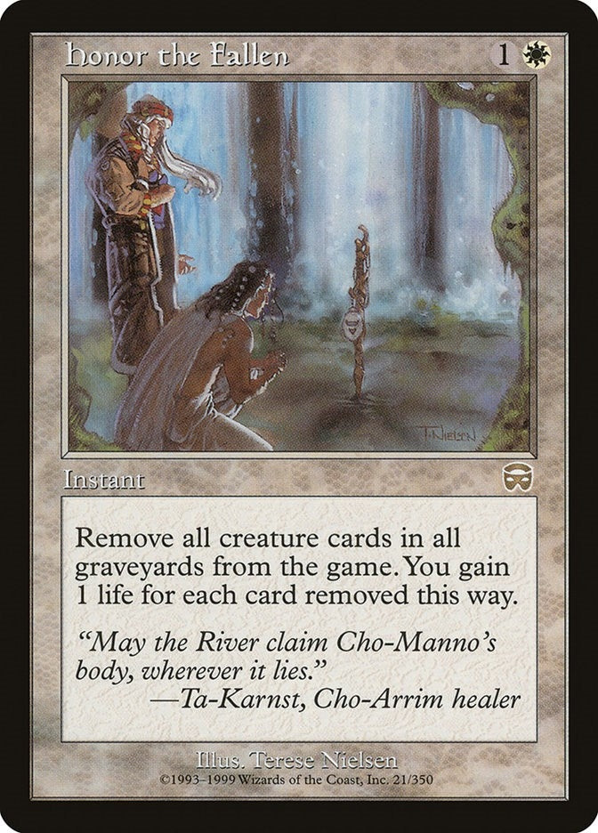 Image for Honor the Fallen (21) - Magic: The Gathering