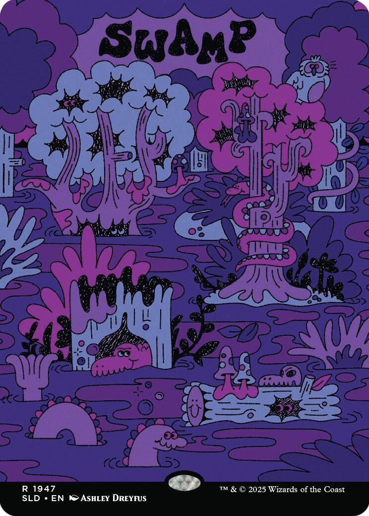 Image for Swamp (1947) (1947) - Magic: The Gathering