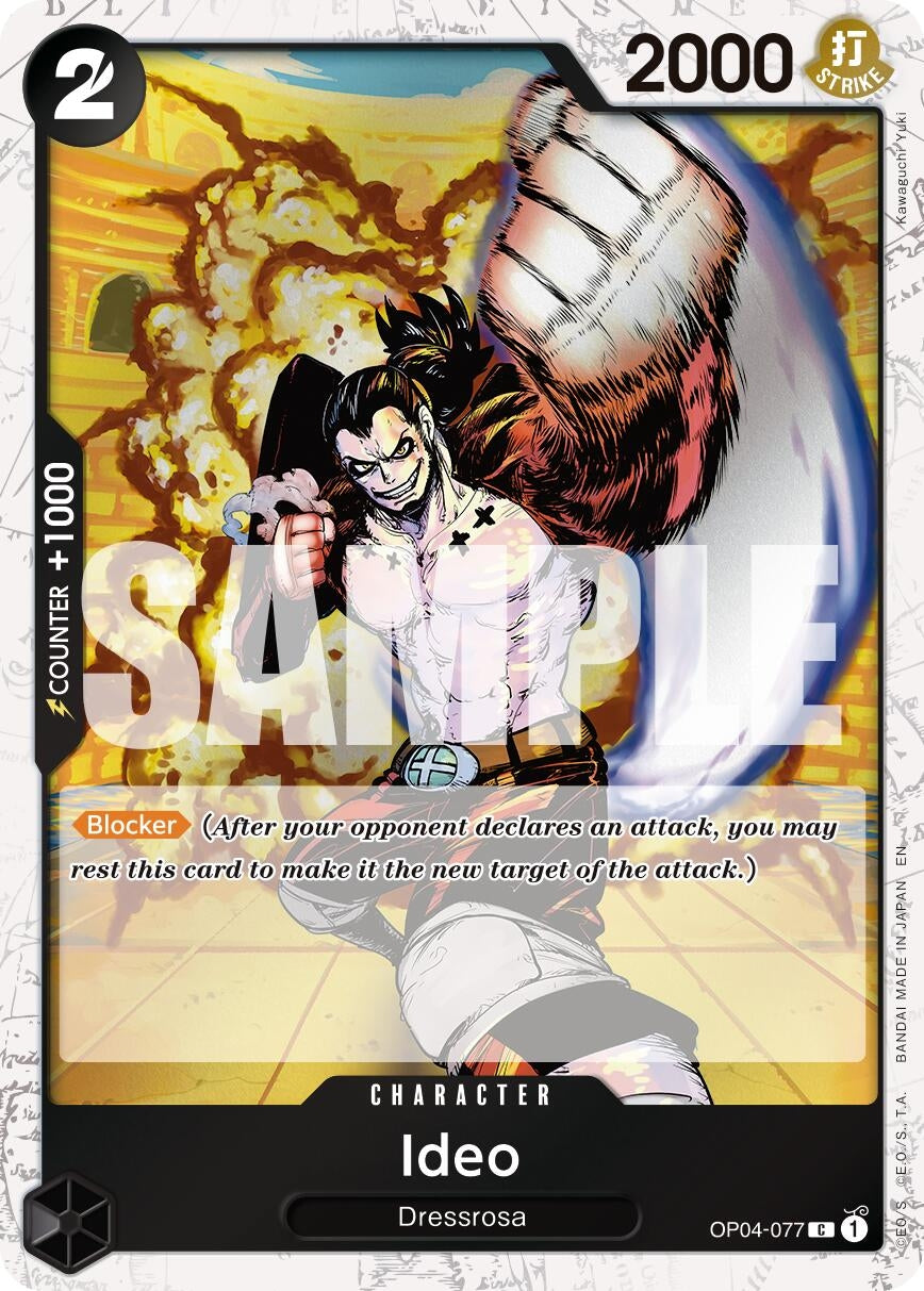 Ideo (Pirate Foil) (OP04-077) (PRB-02)