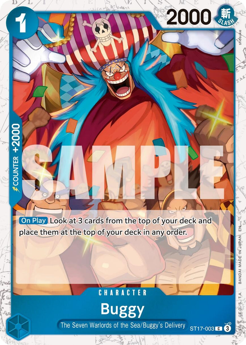 Buggy - ST17-003 (Pirate Foil) (ST17-003) (PRB-02)