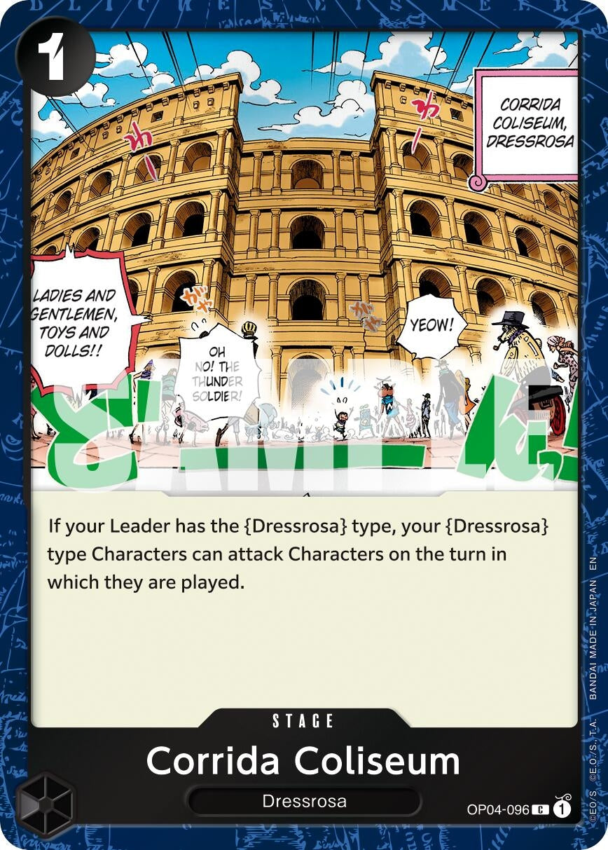 Corrida Coliseum (Pirate Foil) (OP04-096) (PRB-02)
