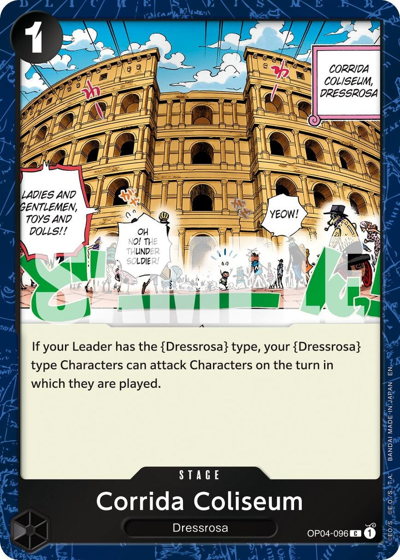 Corrida Coliseum (Pirate Foil) (OP04-096) (PRB-02)