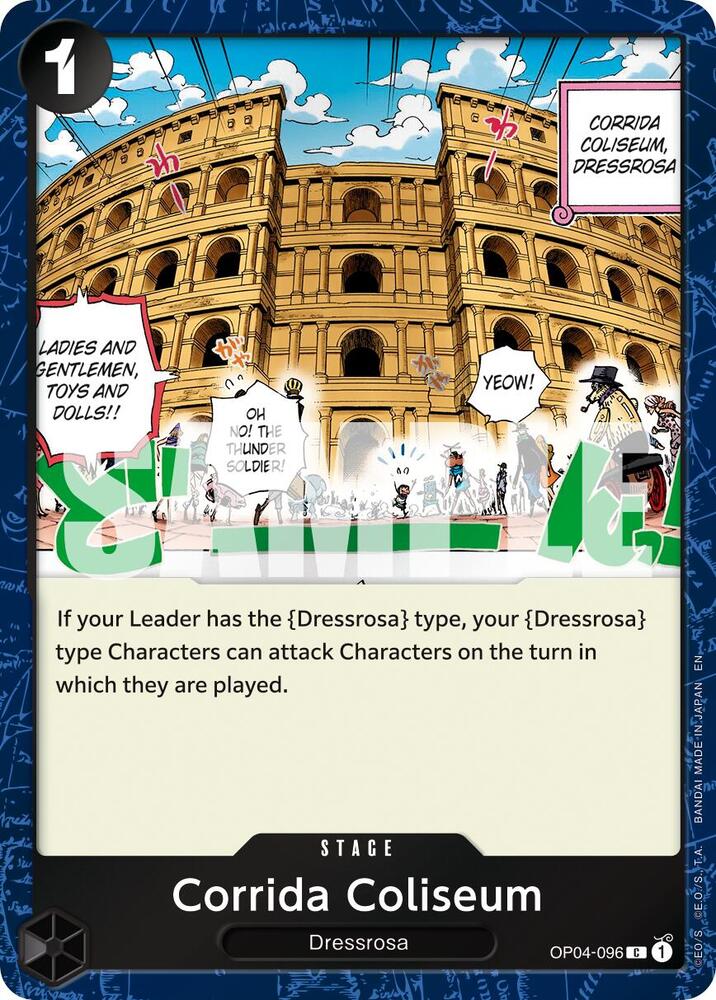 Corrida Coliseum (Pirate Foil) (OP04-096) (PRB-02)