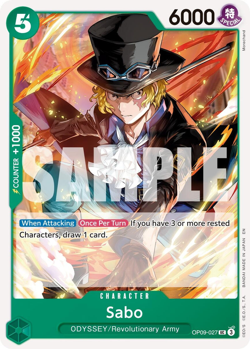 Sabo - OP09-027 (Reprint) (OP09-027) (PRB-02)