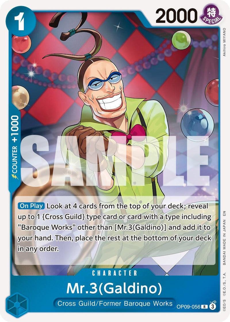 Mr.3(Galdino) - OP09-056 (Reprint) (OP09-056) (PRB-02)
