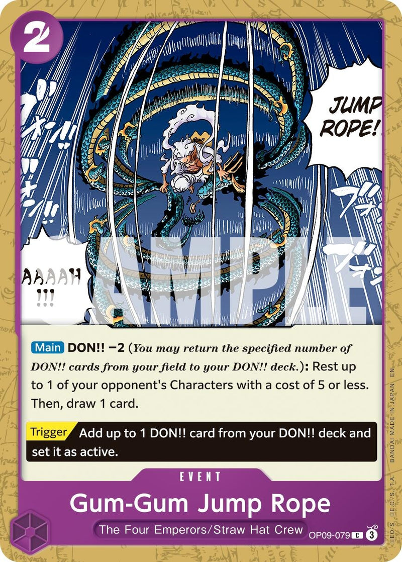 Gum-Gum Jump Rope (Reprint) (OP09-079) (PRB-02)