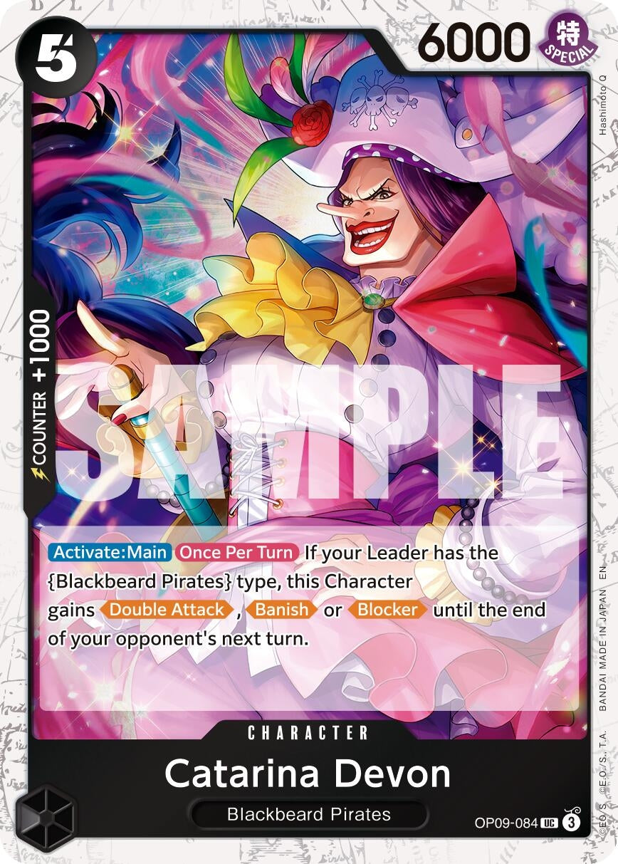 Catarina Devon (Pirate Foil) (OP09-084) (PRB-02)
