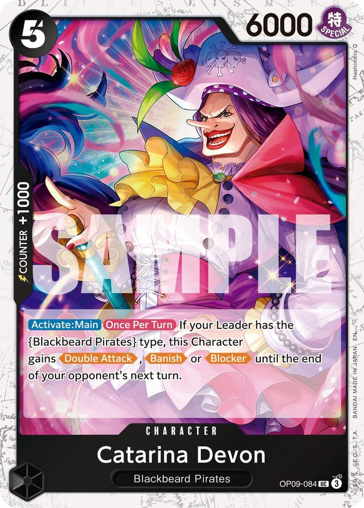 Catarina Devon (Pirate Foil) (OP09-084) (PRB-02)