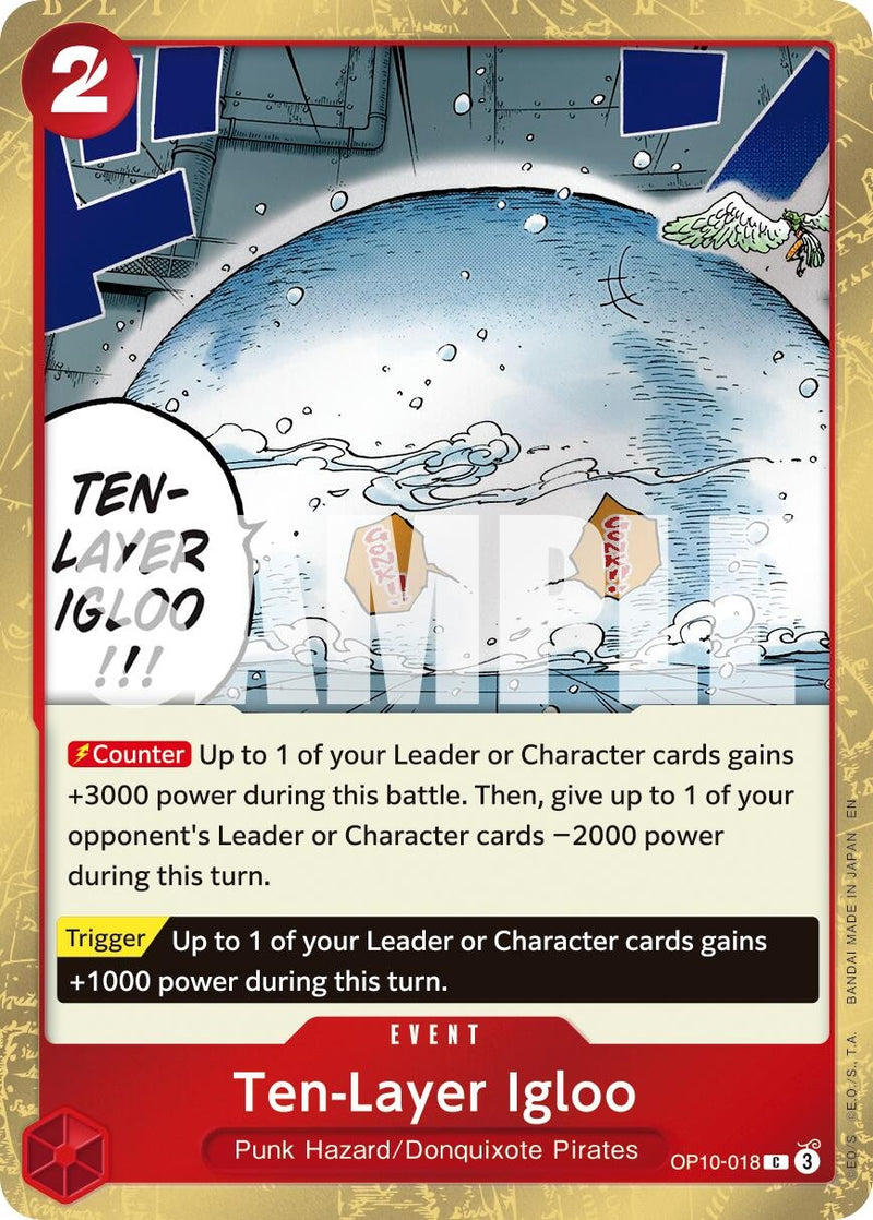 Ten-Layer Igloo (Pirate Foil) (OP10-018) (PRB-02)
