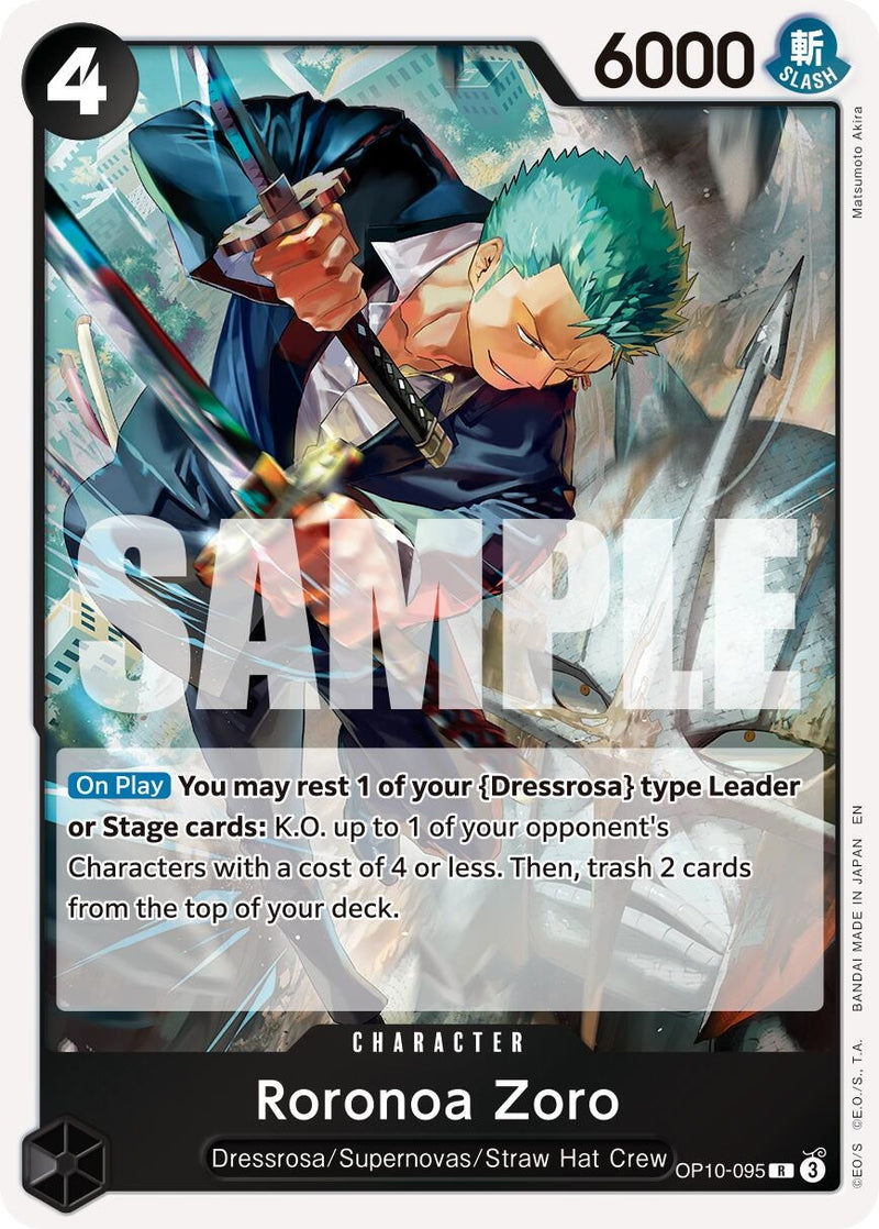 Roronoa Zoro - OP10-095 (Reprint) (OP10-095) (PRB-02)