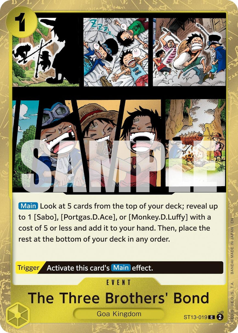 The Three Brothers' Bond (Pirate Foil) (ST13-019) (PRB-02)