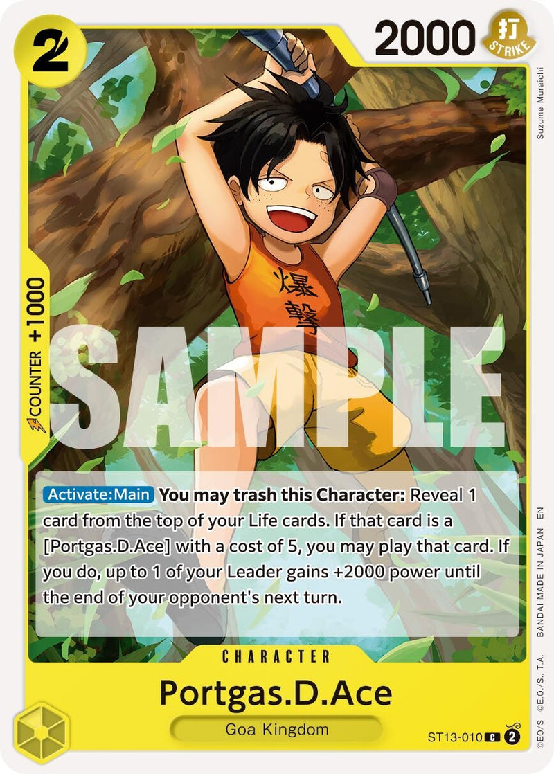 Portgas.D.Ace - ST13-010 (Reprint) (ST13-010) (PRB-02)