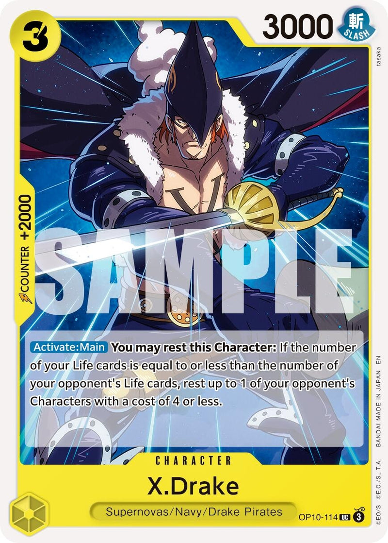 X.Drake (Reprint) (OP10-114) (PRB-02)