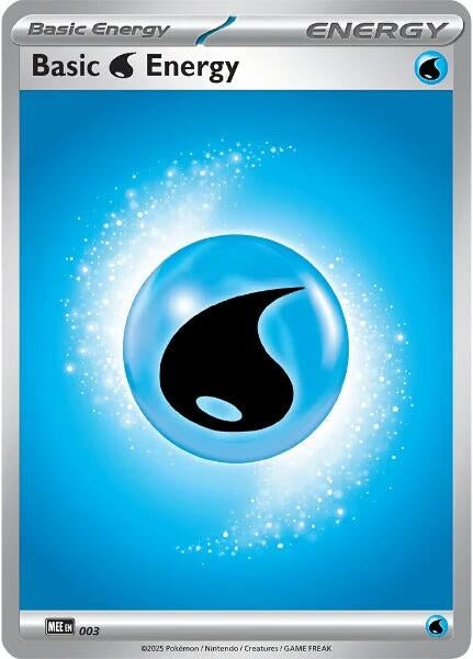 Image for Basic Water Energy - 003 (3) (MEE) - Pokemon
