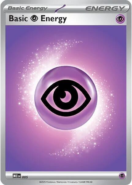 Image for Basic Psychic Energy - 005 (5) (MEE) - Pokemon
