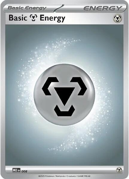 Image for Basic Metal Energy - 008 (8) (MEE) - Pokemon