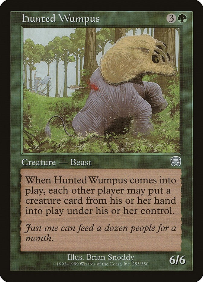 Image for Hunted Wumpus (253) - Magic: The Gathering