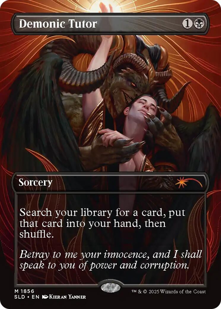 Image for Demonic Tutor (1856) - Magic: The Gathering
