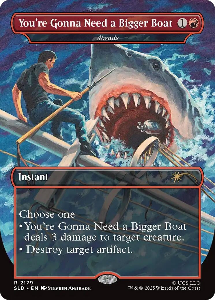 Image for You're Gonna Need a Bigger Boat - Abrade (2179) - Magic: The Gathering