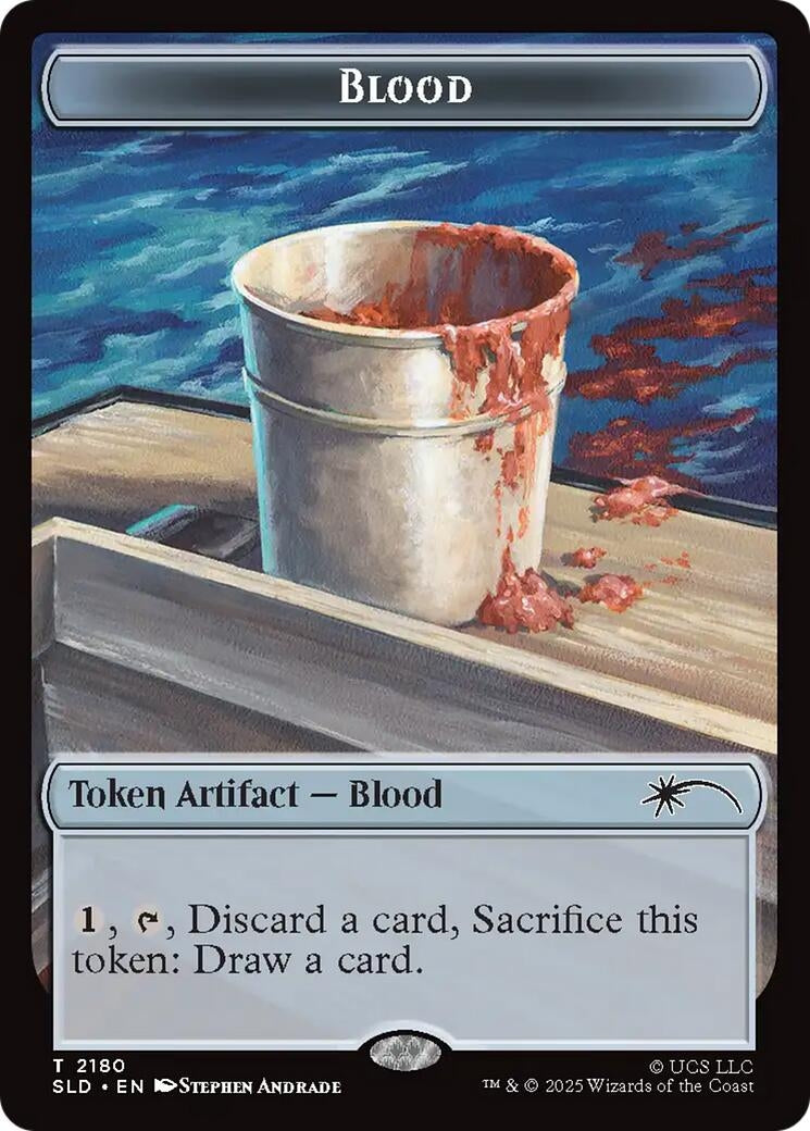 Image for Blood Token (2180) - Magic: The Gathering