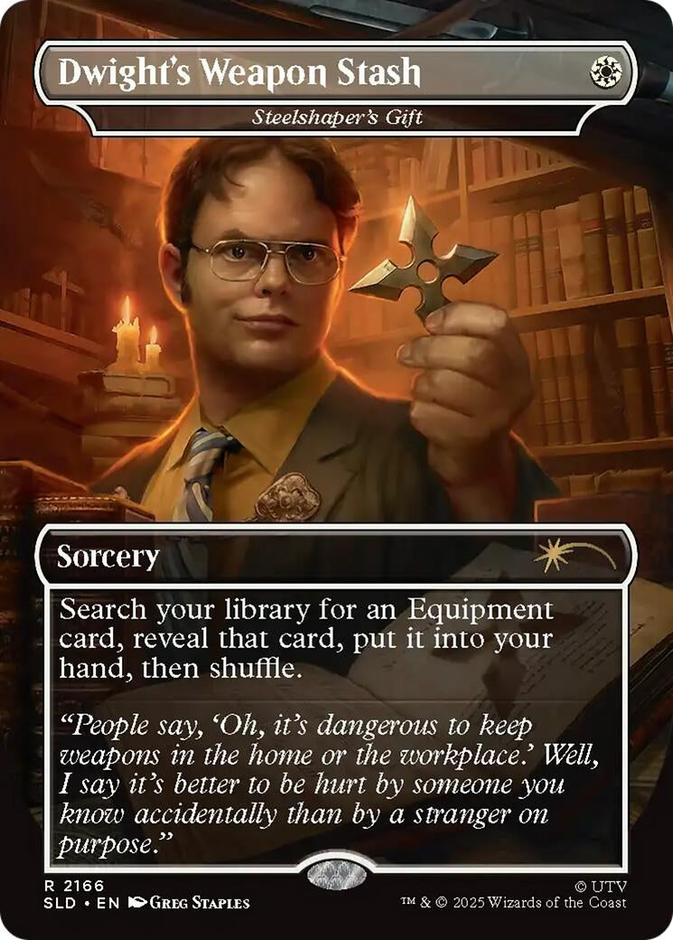 Image for Dwight's Weapon Stash - Steelshaper's Gift (2166) - Magic: The Gathering
